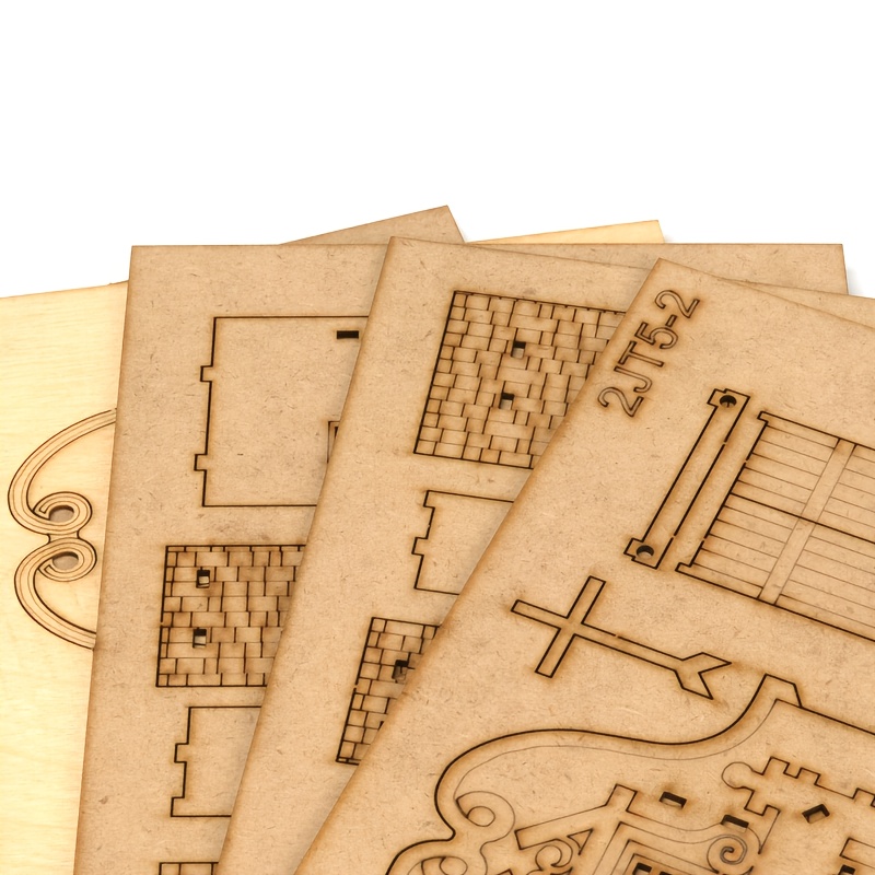 European-Style Two-Story Clubhouse Model Kit